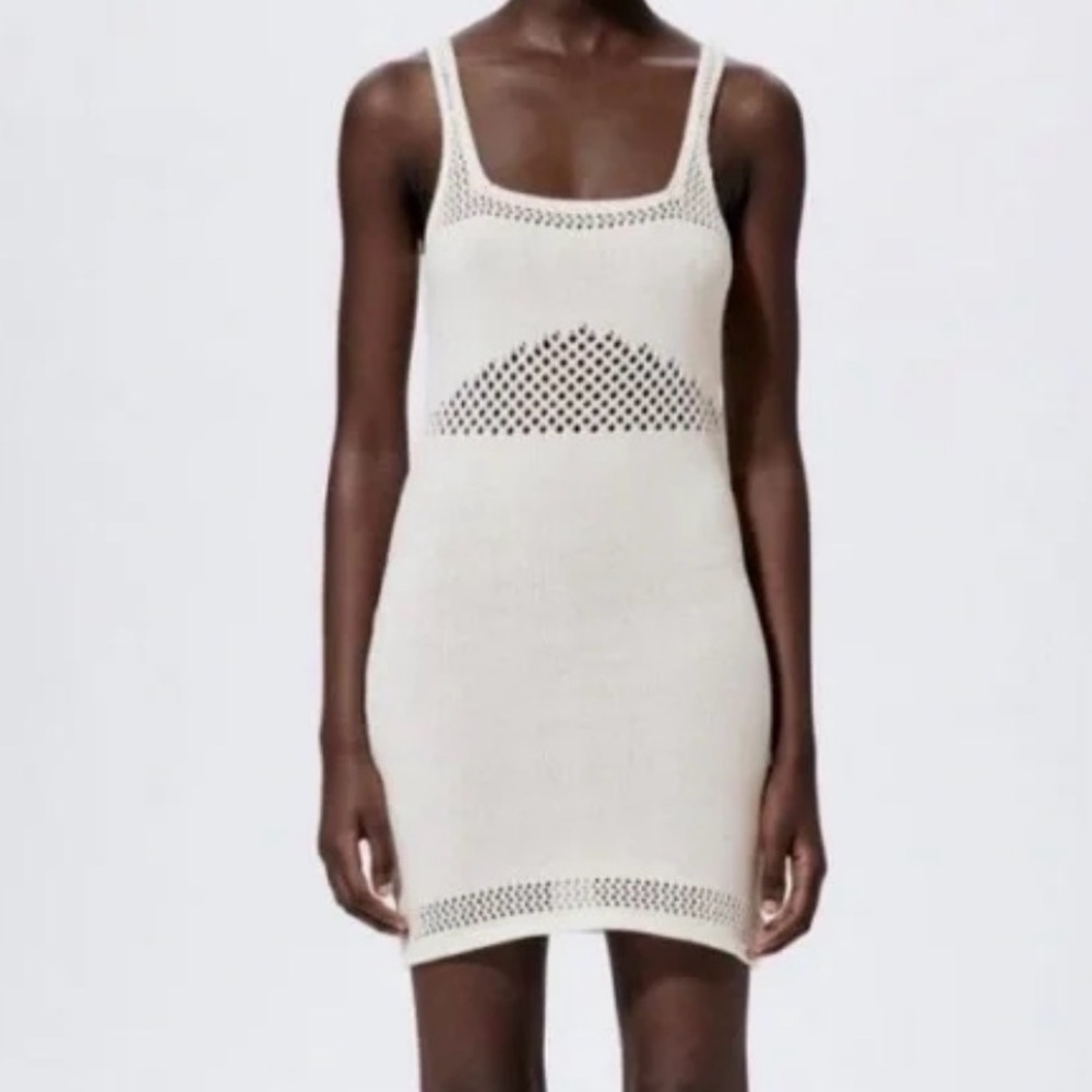 Zara Cream Knit Sweater